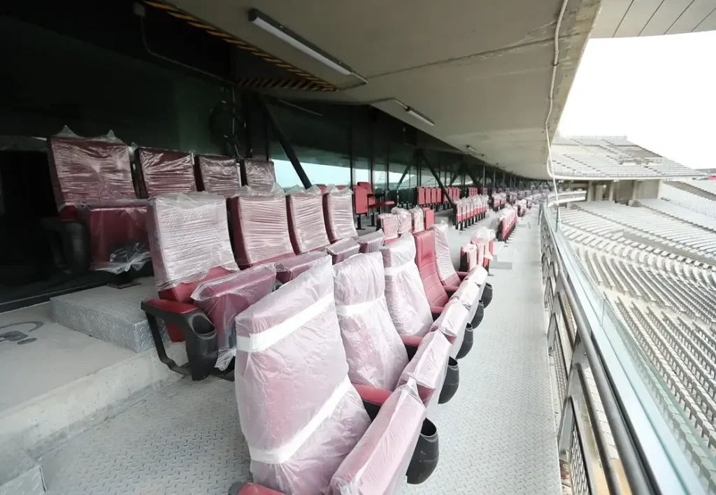 protokol tribünü temizliği